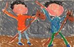 کودکان نقاش ایرانی