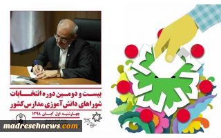 پیام وزیر آموزش‌وپرورش به مناسبت برگزاری بیست و دومین دوره انتخابات شورای دانش‌آموزی