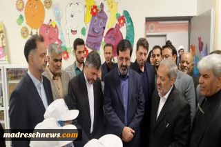 افتتاح مدرسه شهیدهندویان از سوی وزیر آموزش و پرورش